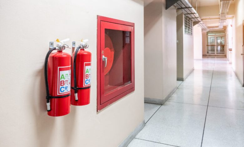 Procedures relating to fire protection for a company
