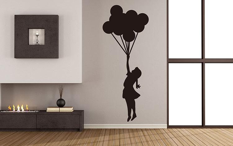 6 Ideas for Turning Banksy Art into Cool Wall Stickers