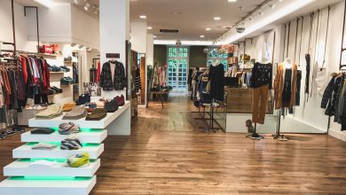 Tips for arranging and decorating a ready-to-wear store